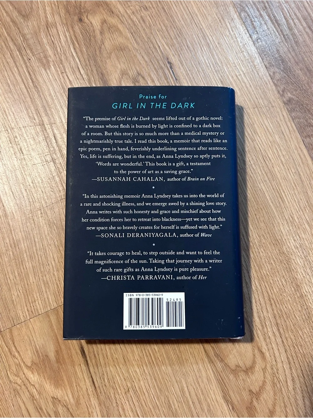 Girl in the Dark - A Memoir by Anna Lyndsey